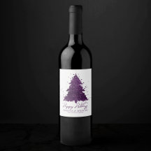 Moody Merry Christmas | Deep Plum Lila Custom