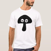 Moody Mushroom-Silhouette