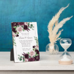 Moody Passion | Dramatische Rose Einladung beibeha Fotoplatte<br><div class="desc">Drama und Intrige treffen auf raffinierte Eleganz in dieser stimmungsvollen Farbpalette im Juwelenton. Handgemalte Aquarellblumen in luxuriösen, lila Pflaumentönen, Auberginen und staubigen Lavendel, die von grünen botanischen Lorbeerakzenten geschmückt sind. Dieses wunderschöne Design aus der Kollektion "Liebe Bloom" besticht durch Bohemische Wildblume-Bouquets mit strahlender Blume und Eukalyptus-Grünpflanzen. Für andere Farben oder...</div>