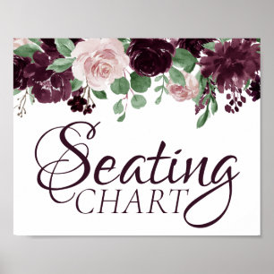 Moody Passion   Dramatischer lila Weinsessel mit R Poster