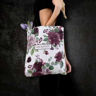Moody Passions Dramatisch Lila Weinbräune Tasche