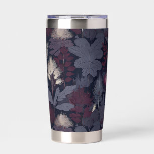 Moody Plum Feigen Botanischer Edelstahl-Becher Thermobecher