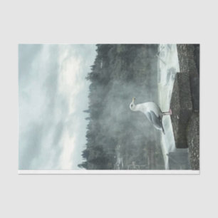 Moody Seagull Decoupage Seidenpapier