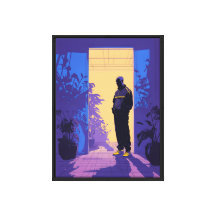 Moody Silhouette Wall Art - Moderne Ästhetik