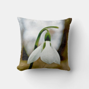 Moody Snowdrop Kissen