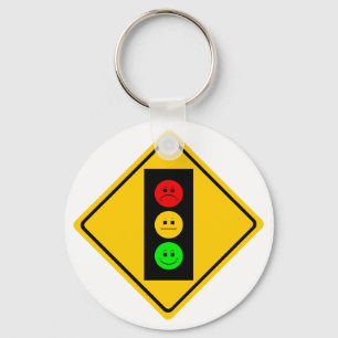 Moody Stoplight Schlüsselanhänger
