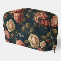 Moody Vintage Floral Dark Botanical Personalised
