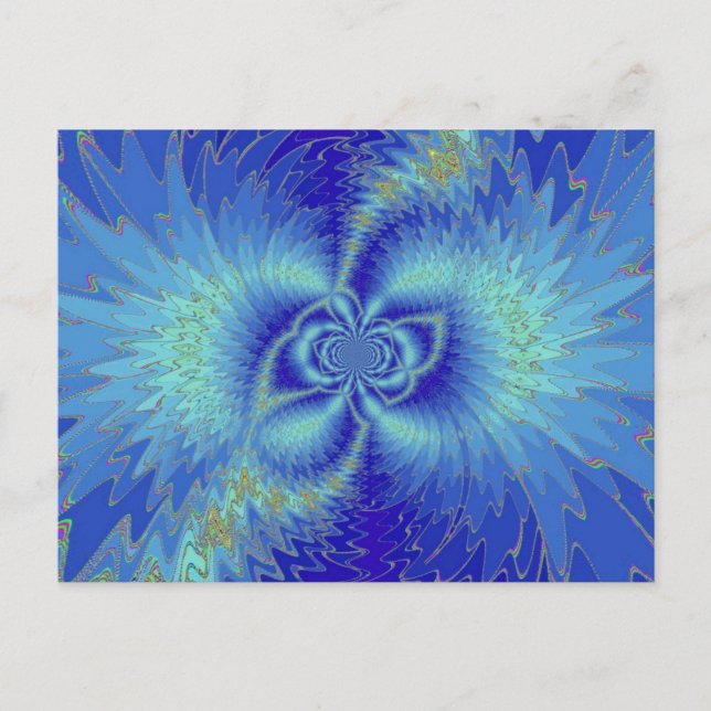 MOODY WILDBLUME 2 POSTKARTE (Vorderseite)