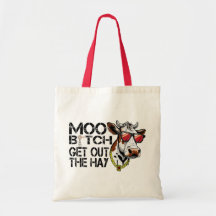 Mooe raus aus dem Hasen Funny Cow mit Brille Sweat