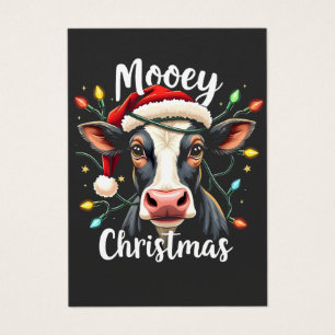 Mooey Christmas Funny Xmas Kuh Rinder Liebhaber