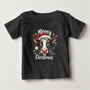 Mooey Christmas Funny Xmas Kuh Rinder Liebhaber Baby T-shirt