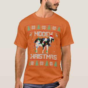 Mooey Christmas Heifers Kuh Ugge Weihnachtsgeschen T-Shirt