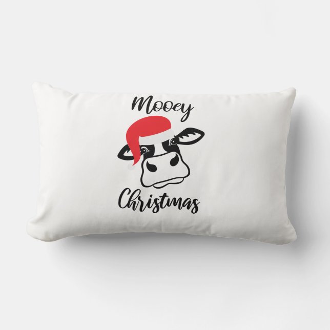 Mooey Christmas Lendenkissen (Vorderseite)