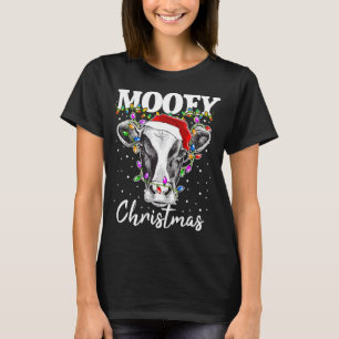 Mooey Christmas Weihnachten WeihnachtsLICHT Kuh Li T-Shirt