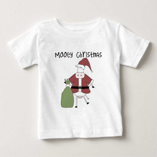 Mooey Cow T-shirts et cadeaux de Noël (Devant)