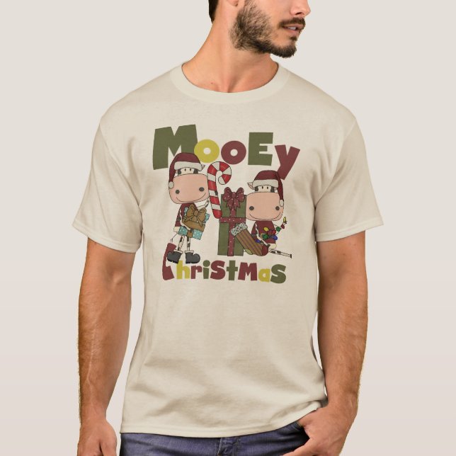 Mooey Weihnachten T-Shirt (Vorderseite)