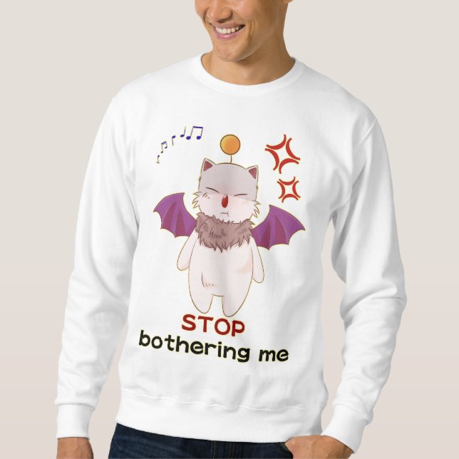 moogle from final fantasy sweatshirt (Vorderseite)