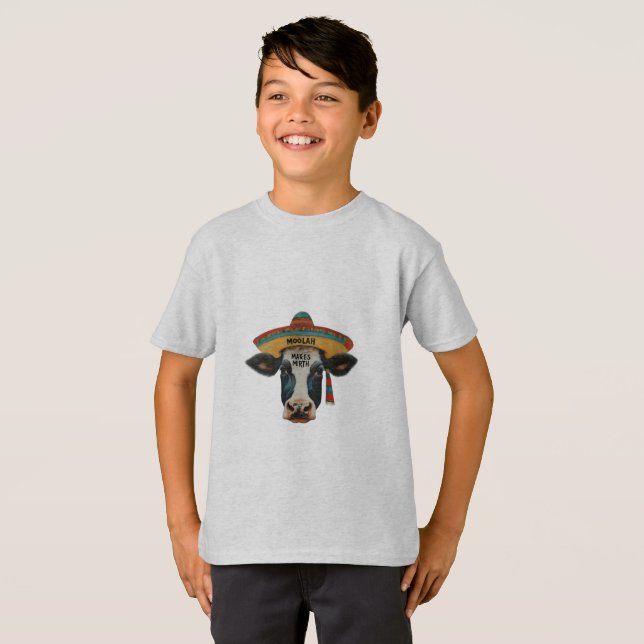 Moolah fait Mirth - Le T-shirt parfait pour l'arge (Devant entier)