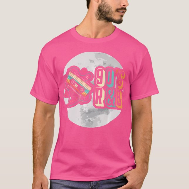 Moon 90S Rb Music Lover T-Shirt (Vorderseite)