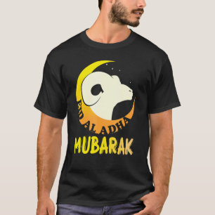 Moon Al-Adha Eid Mubarak T-Shirt Happy Eid Day Mus