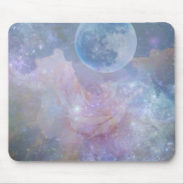Moon and Rose Mouse Pad Mousepad
