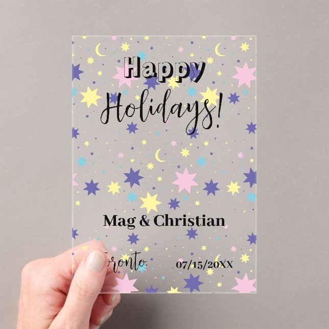 Moon and stars. acryleinladungen (Insitu (Handheld))