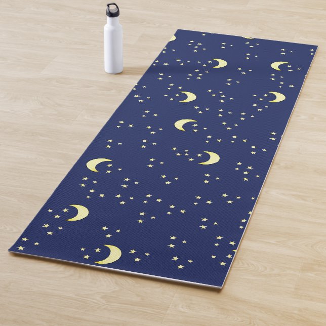 Moon and Stars Night Moonchild Muster Yogamatte (Beispiel)