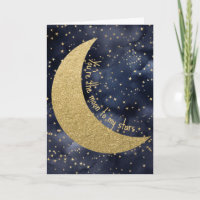 Moon and Stars Romantischer Valentinstag