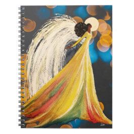 Moon Angel - SpiralNotebook Notizblock