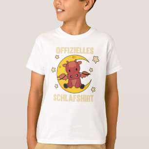 Moon Animal Dragon Offiziell Sleep Shirt Dragon Re