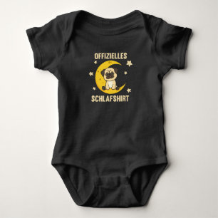 Moon Animal Mops Offiziell Sleep Shirt Hunde Stern