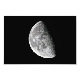 Moon aus Yorkton SK gesehen. Kanada Fotodruck