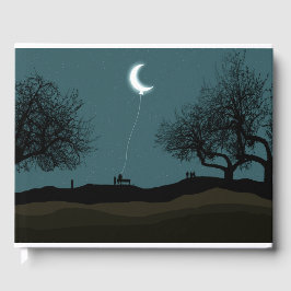 Moon Balloon Gästebuch