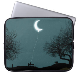 Moon Balloon Laptopschutzhülle