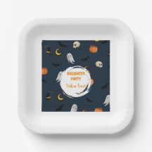 Moon Bat Dark Blue Halloween-Party Niedlich