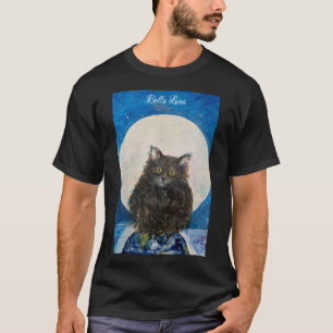 Moon Bella Luna Cat Kit Fur Baby Maureen Girard T-Shirt