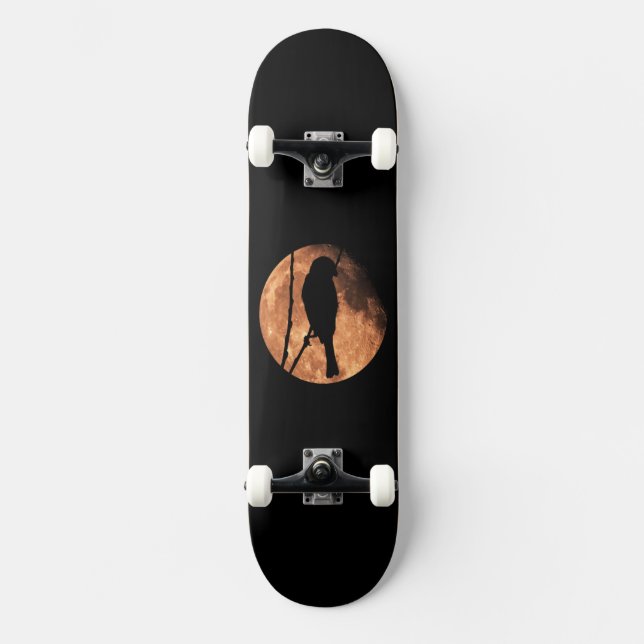 Moon Bird Skateboard (Vorderseite)