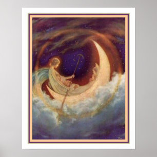 Moon Boot zum Traumland - Hugh Williams 16 x 20 Poster