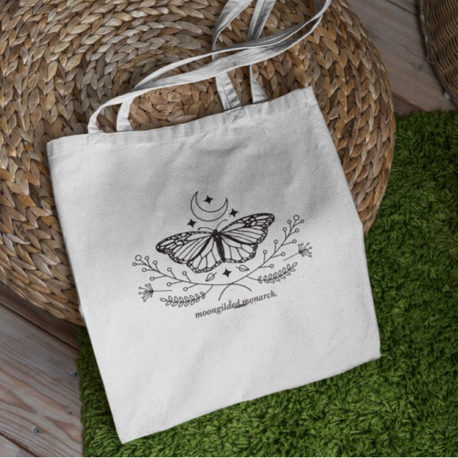 Moon Butterfly Tragetasche (Von Creator hochgeladen)
