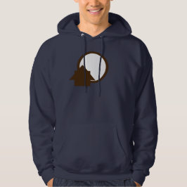 Moon Cabin: ApproachableWolf Hoodie by JH Thornton