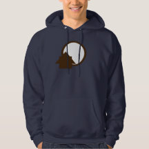 Moon Cabin: FriendlyWolf Hoodie von JH Thornton