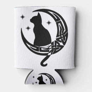Moon Cat Keltischer Mond Dosenkühler