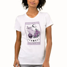 Moon Cat Tarot Card