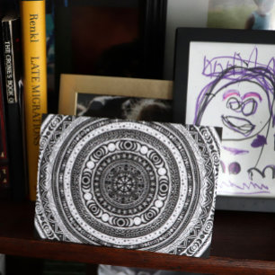 Moon Child Mandala Triple Moon Rotzunge Karte