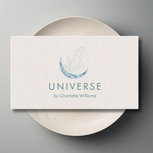 Moon Crystal Energy Healer Visitenkarte