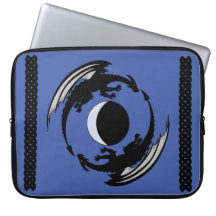 Moon Dragons Fantasy Design Laptop Sleeve