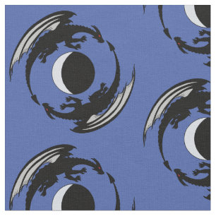 Moon Dragons Fantasy Design Stoff