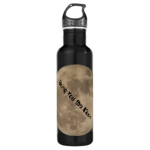 Moon Flasche Custom Vollmond Wassersportflasche Trinkflasche