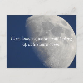 Moon Fotografy, Romantik Vermisst You Postkarte