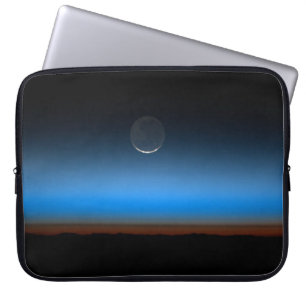 Moon from Space Computer Sleeve